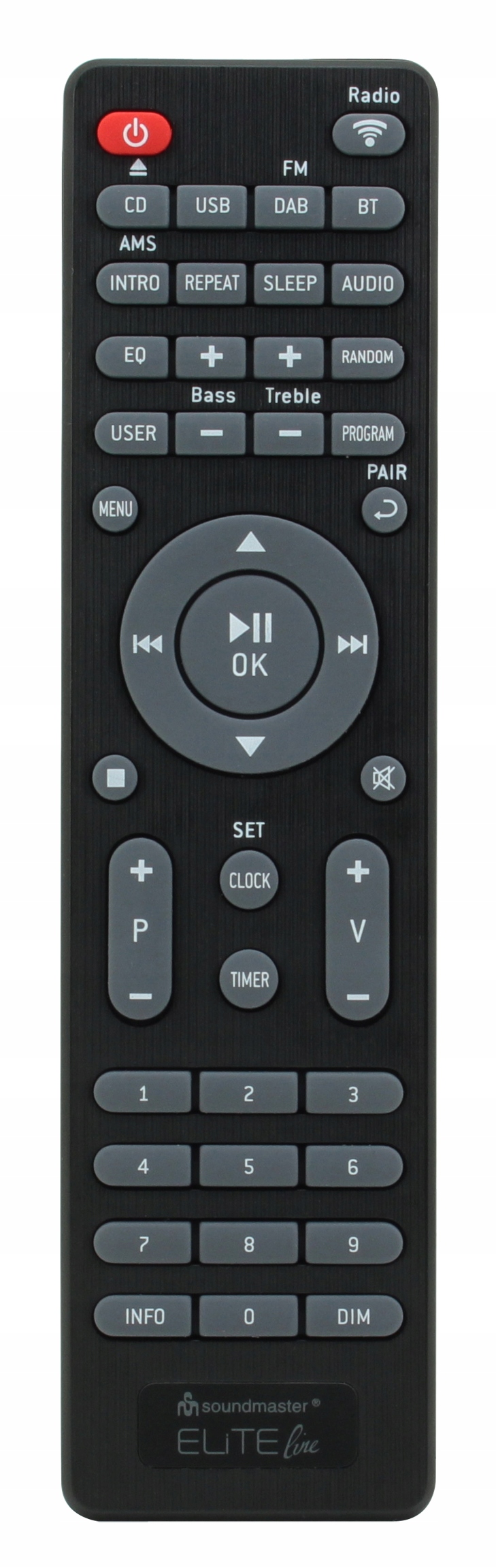 Wieża stereo RADIO INTERNETOWE DAB CD USB Bluetooth Soundmaster ICD3030CA Kod producenta ICD3030CA