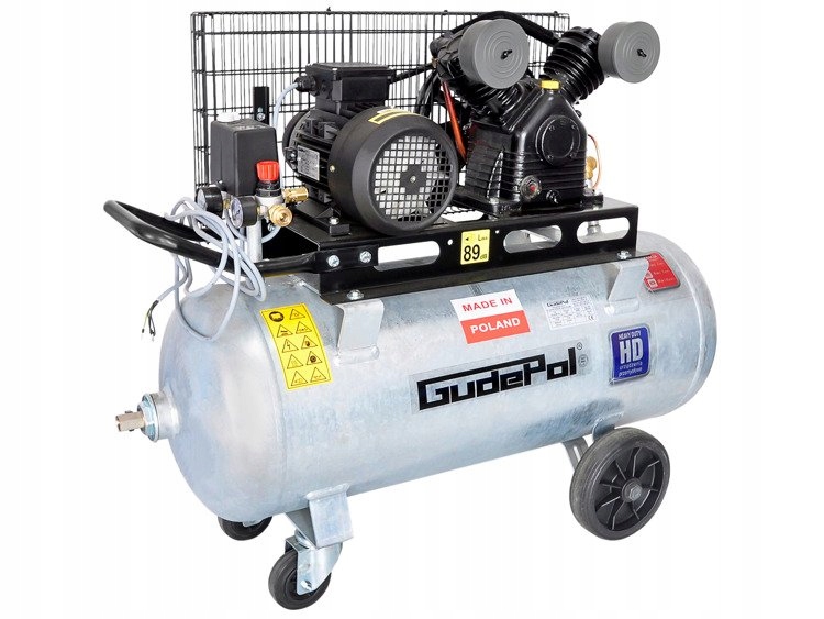 KOMPRESOR OLEJOWY 90l GUDEPOL HD 40/90/510