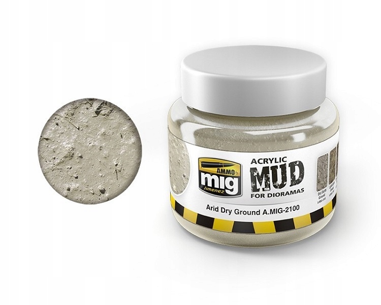 Ammo Mig 2100 Acrylic Mud Arid Dry Ground 250ml