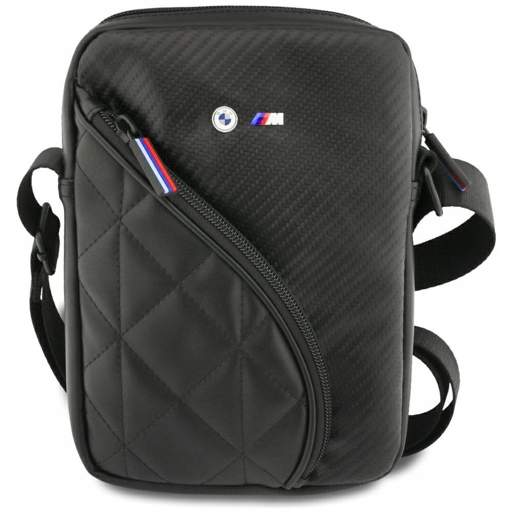 Taška Bmw Carbon Pockets&Metal Logo 8" černá
