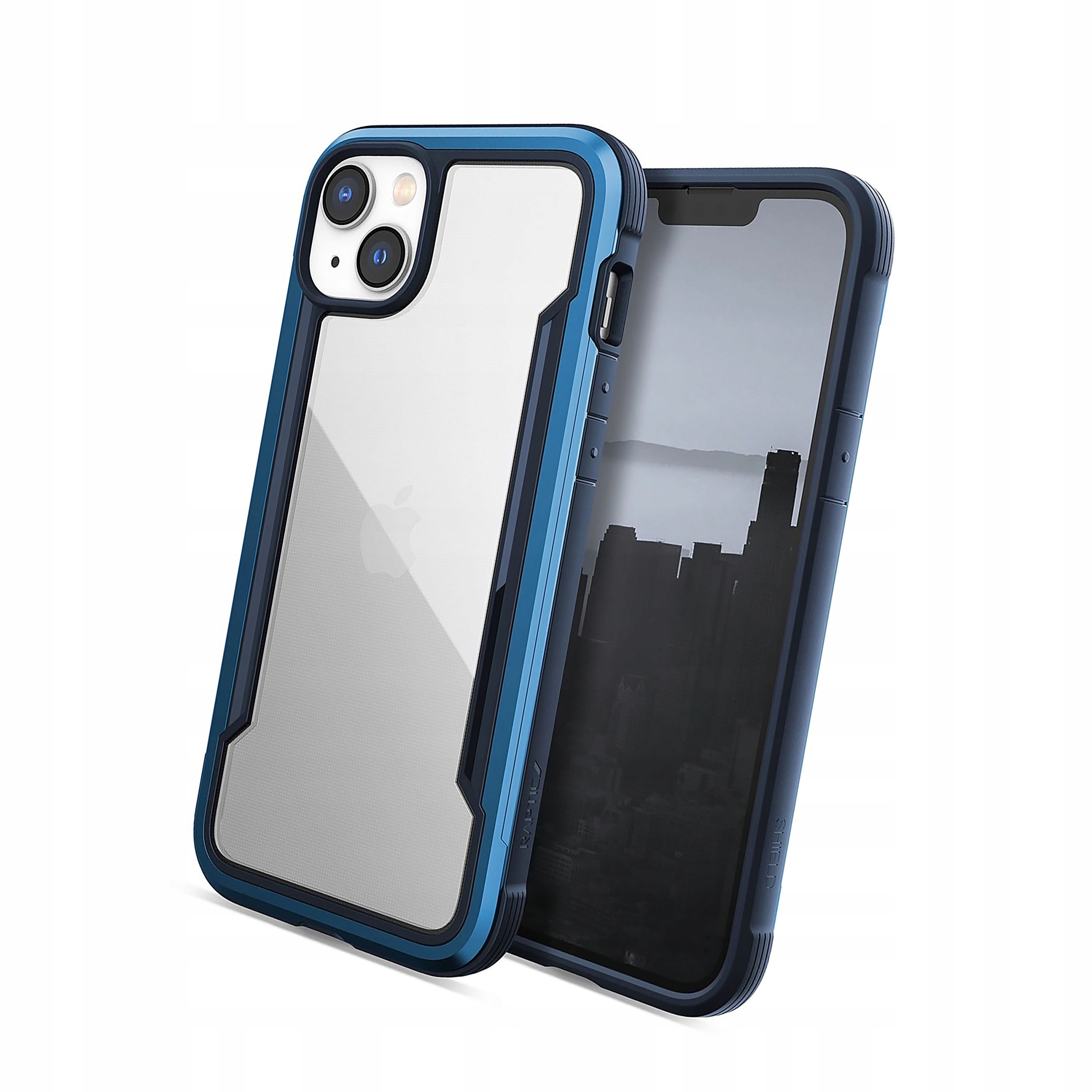 Raptic X-Doria Shield Case etui iPhone 14 Plus pancerny pokrowiec niebieski