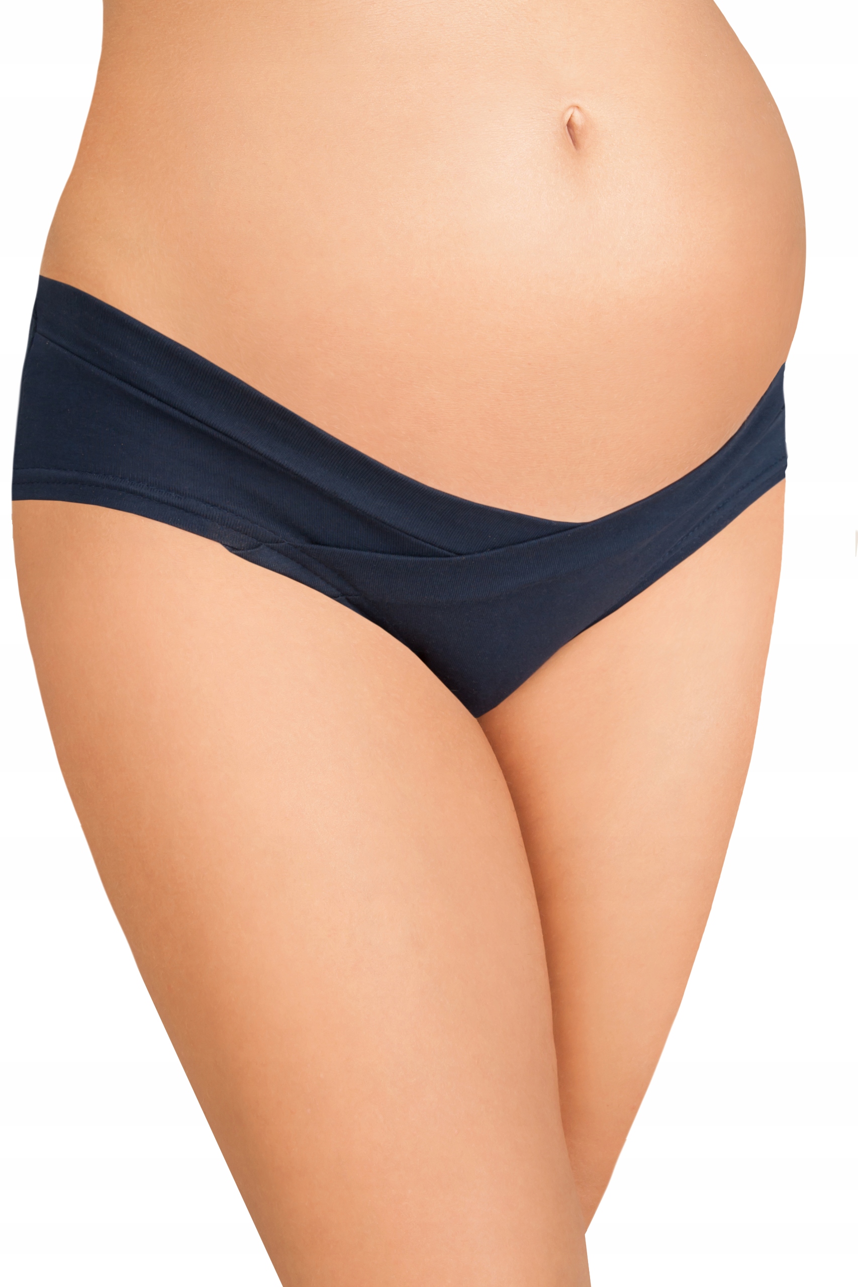 Majtki ciążowe pod brzuch ukośne S/M WIELOPAK Wzór dominujący bez wzoru