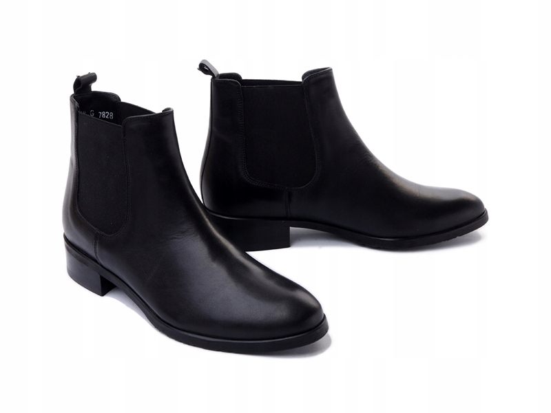 Botki damskie Bioeco By Arka 7828 0308 czarny r42