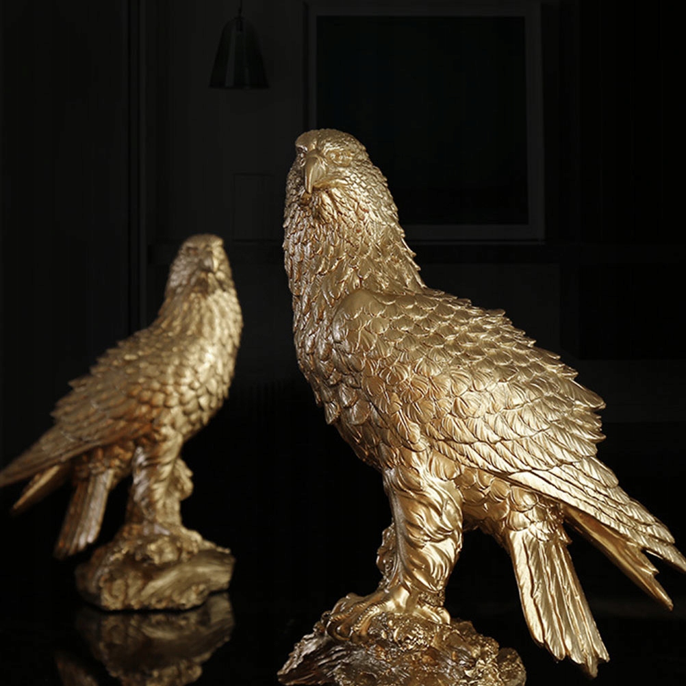 NORDIC DECOR RZEŹBA ŻYWICOWA ORZEŁ JUSTK Marka bez marki