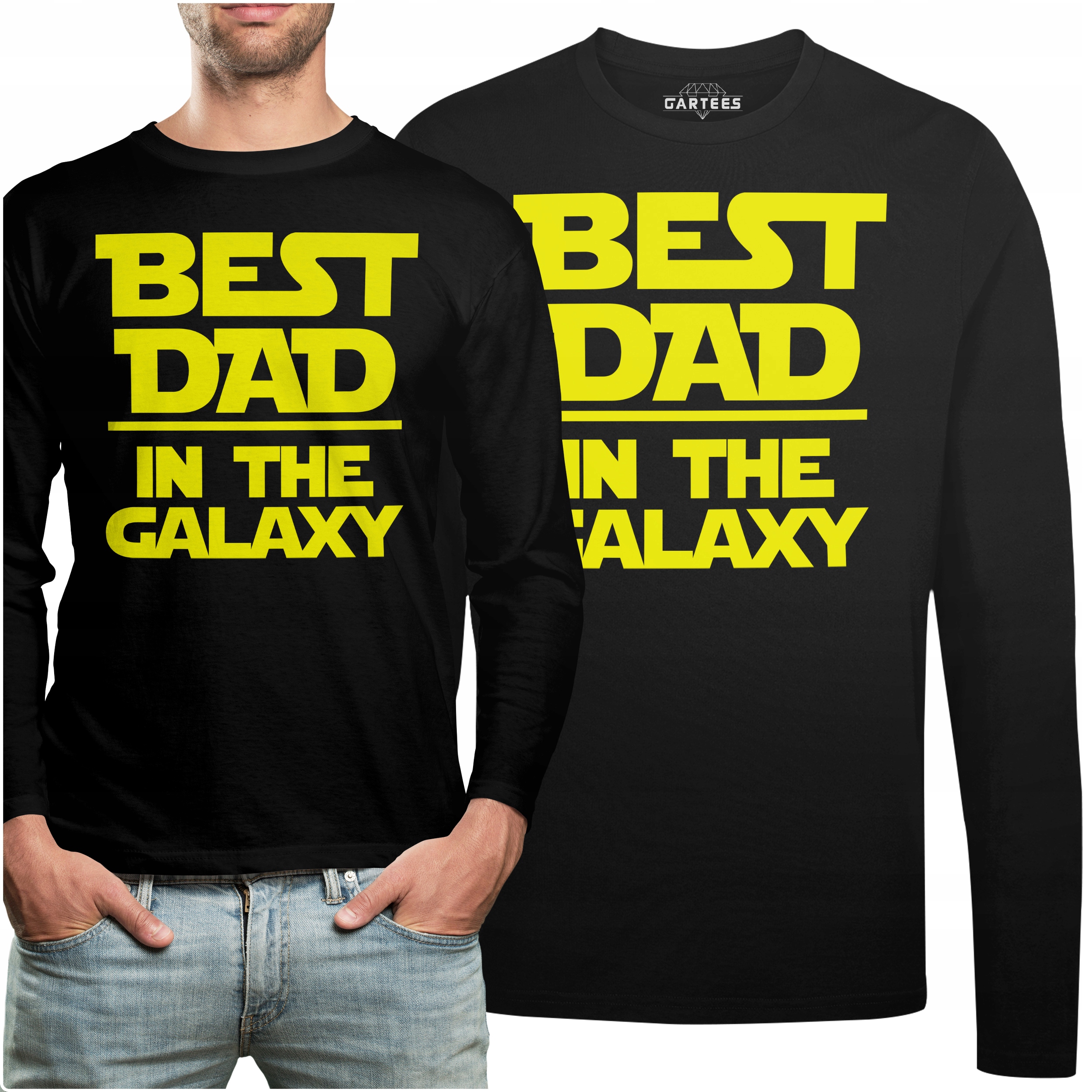 

Koszulka Long Napis Best Dad In The Galaxy