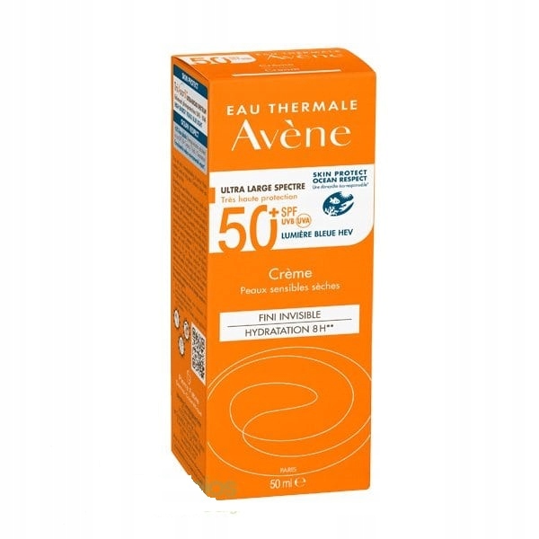 Avene Sun 50 Krem do opalania skóra sucha i wrażliwa Spf 50 ml