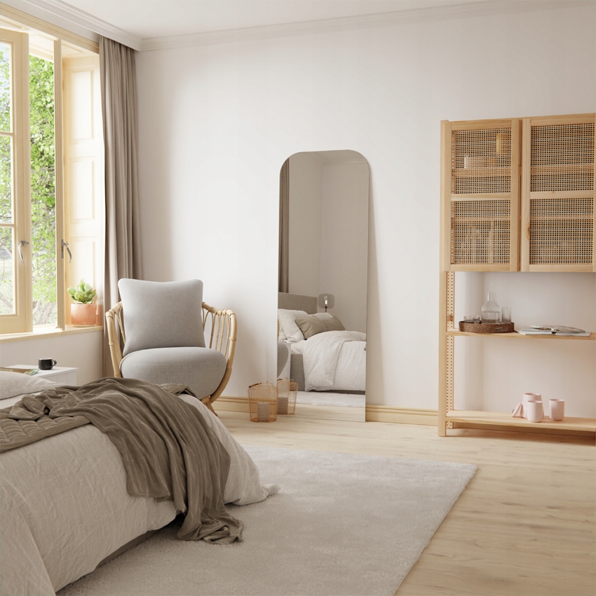 Lustro Ścienne Nowoczesne Bez Ramy Portal Okrągłe Rogi 70X170 Stan opakowania oryginalne