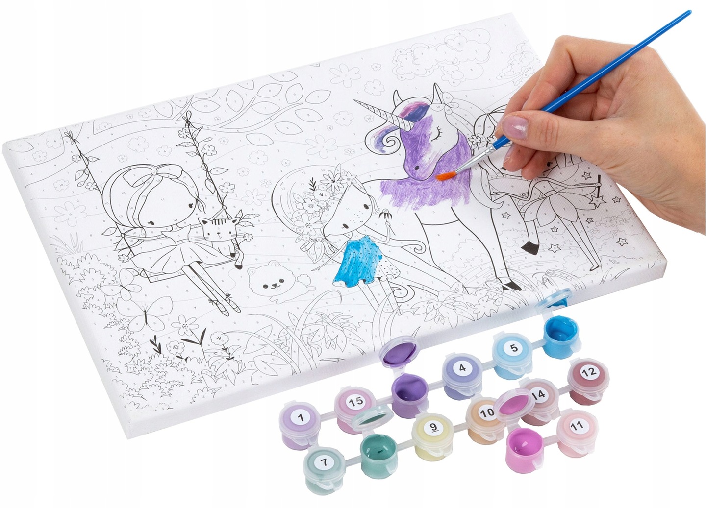 OBRAZ MALOWANIE PO NUMERACH WRÓŻKI KIDEA 91805 EAN (GTIN) 5901130091805