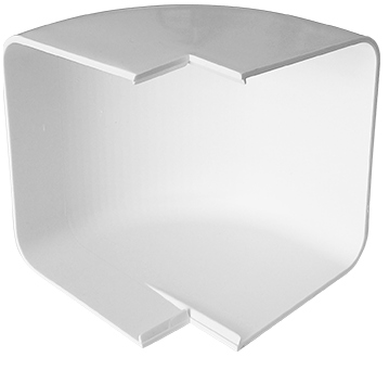 

Kolanko zewnętrzne do kanału korytka Pvc 80x60mm