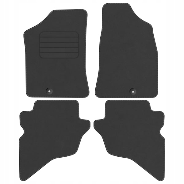 Ford Ranger 06-12 Koberečky velur Comfort Grafit