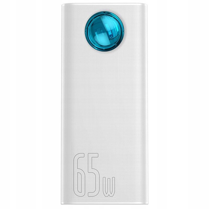 Baseus PPLG000102 Amblight Digital Display Powerbanka 30000mAh 65W White…
