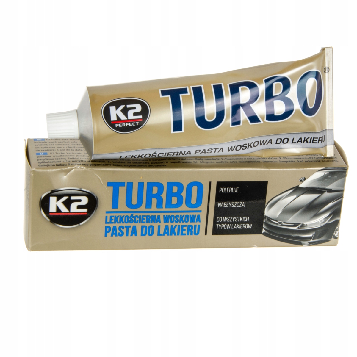 

Pasta woskowa K2 Turbo do polerowania karoserii