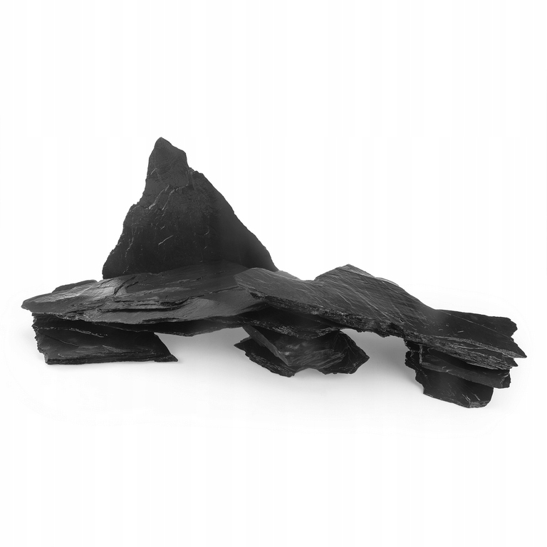 Levně 10 kg Kámen pro akvárium Sada skal Břidlice Černá