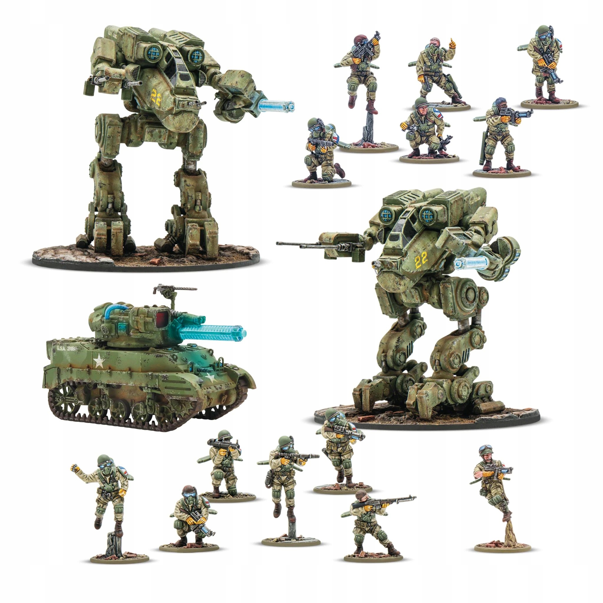 Konflikt '47 United States Starter Army Model do gry bitewnej