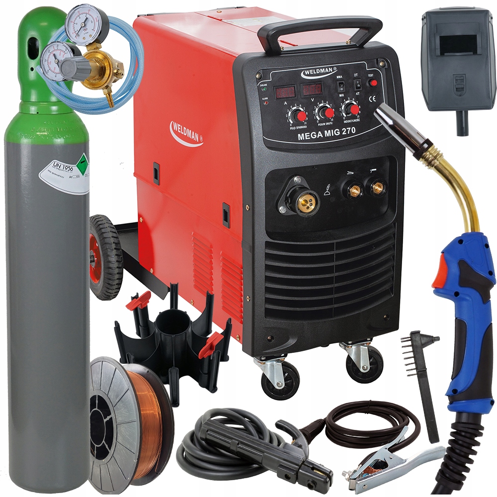 

Spawarka Weldman Migomat Mig 270 Mma Zestaw