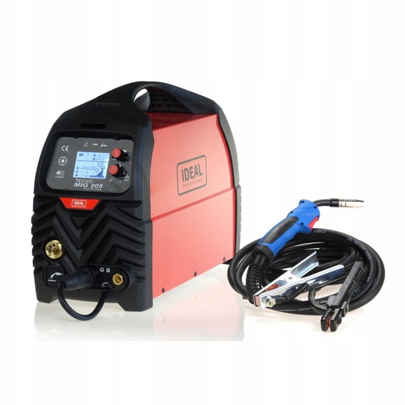 Półautomat Spawalniczy 200 A Ideal Tecno Mig 205 LCD Mig/tig/mma Synergic