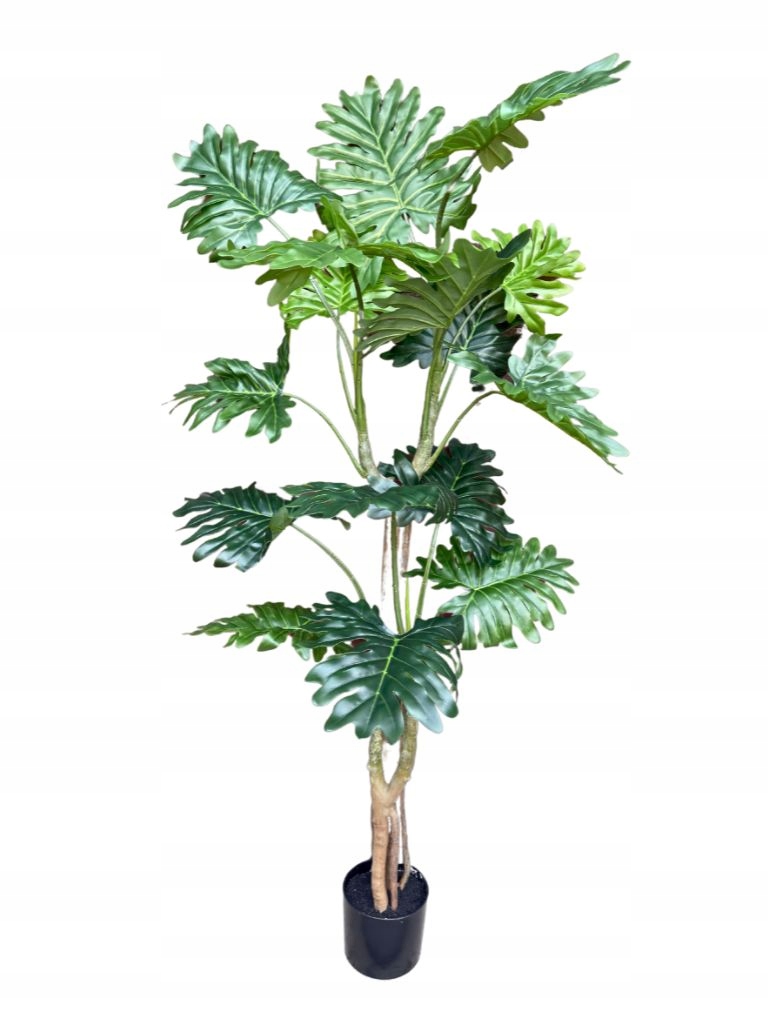 Filodendron strom 180 cm umelý kvet v kvetináči