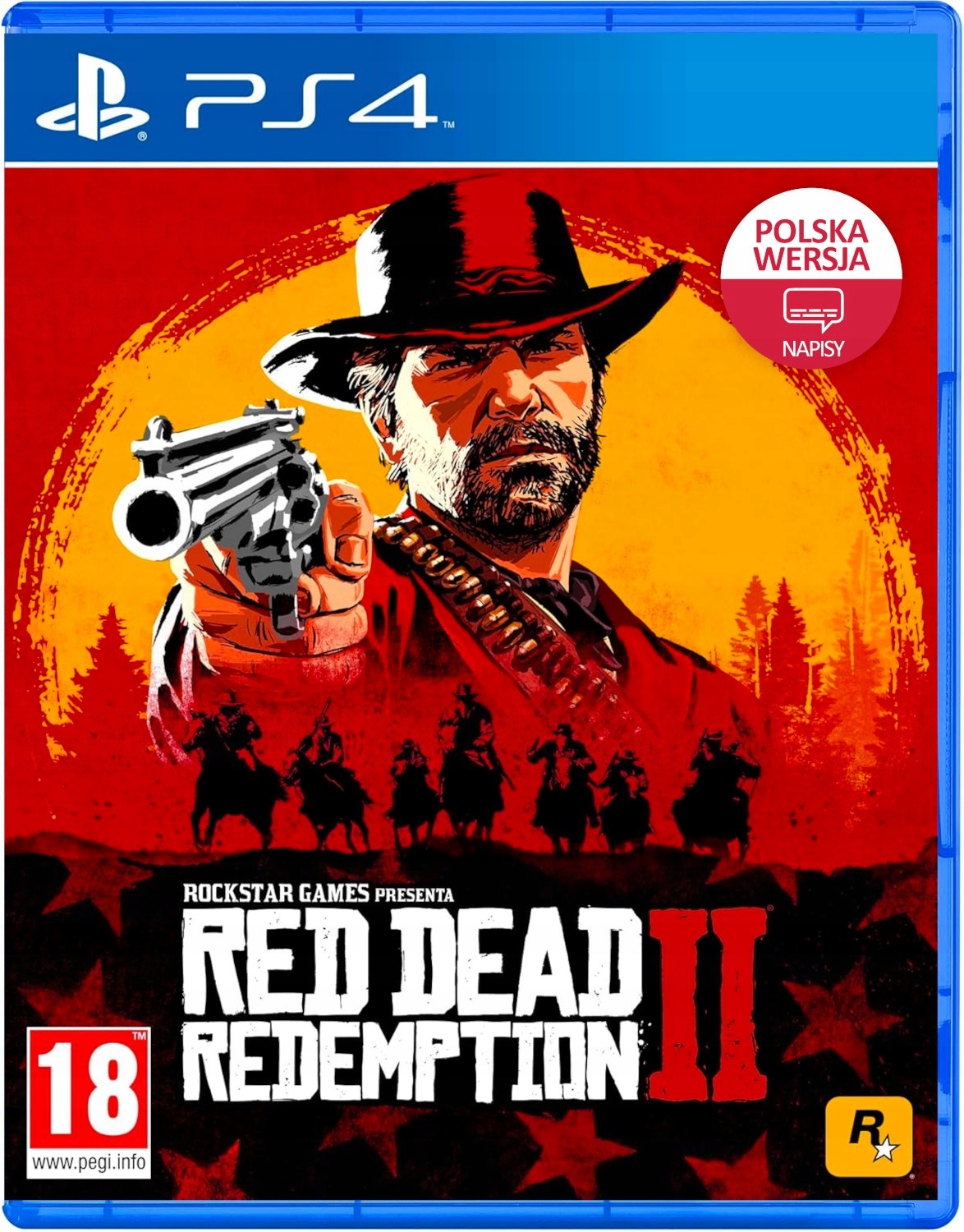 Red Dead Redemption 2 PS4 PS5 Pl otwarty swiat western przygodowa gra akcji