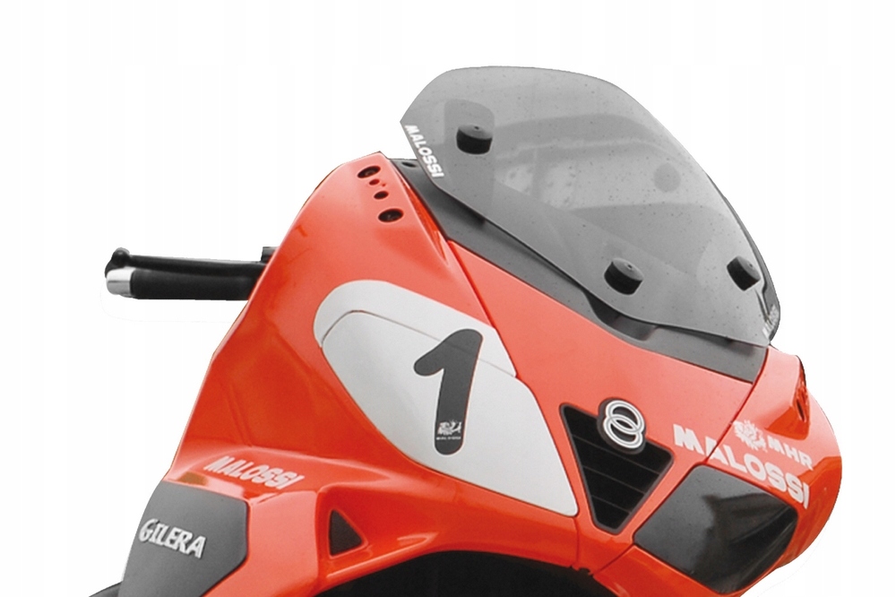 Čelné sklo Malossi Šport, tónované, Aprilia Sr Max 125-300