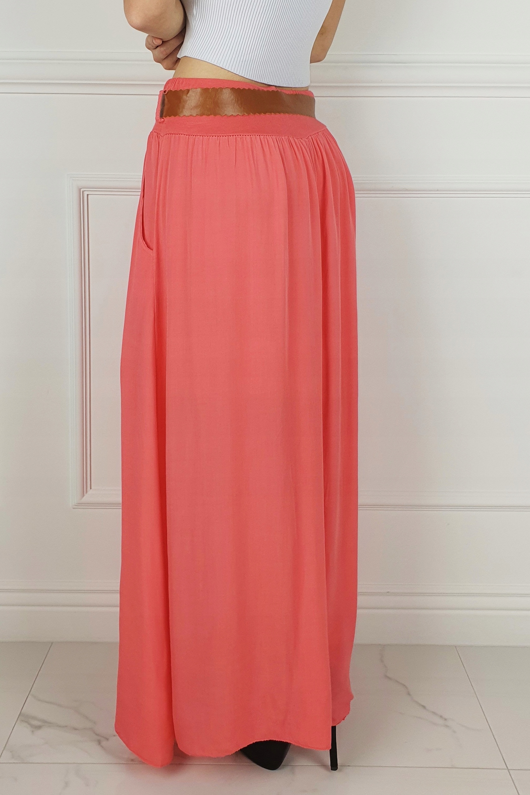 ZWIEWNA DŁUGA SPÓDNICA MAXI DO KOSTEK BOHO DAMSKA Płeć kobieta