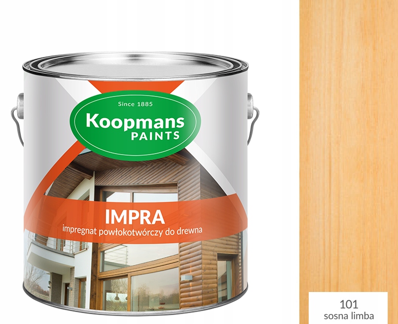 

Koopmans Impra Impregnat Olej 2,5l Sosna Limba 101