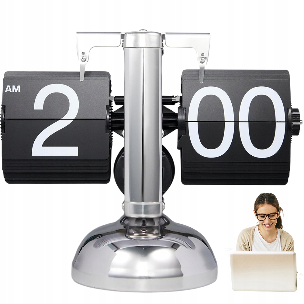 Stojící Stolní Hodiny 24 Hodinové, Retro, Stylové, Do Obývacího Pokoje, Ložnice, Kanceláře