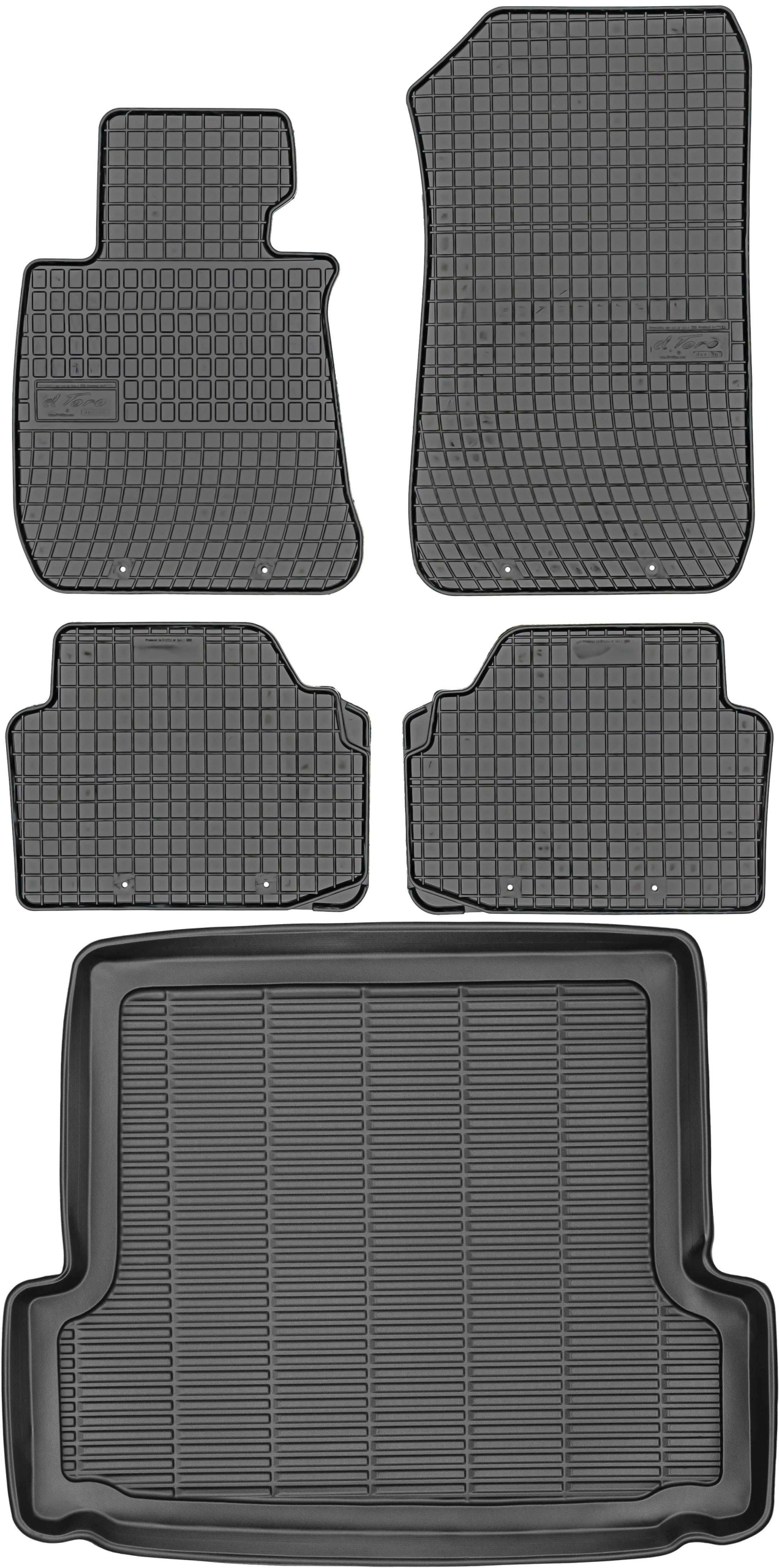 Bmw 3 E91 Kombi 2005-2012 Gumové stierače rohož batožinového priestoru