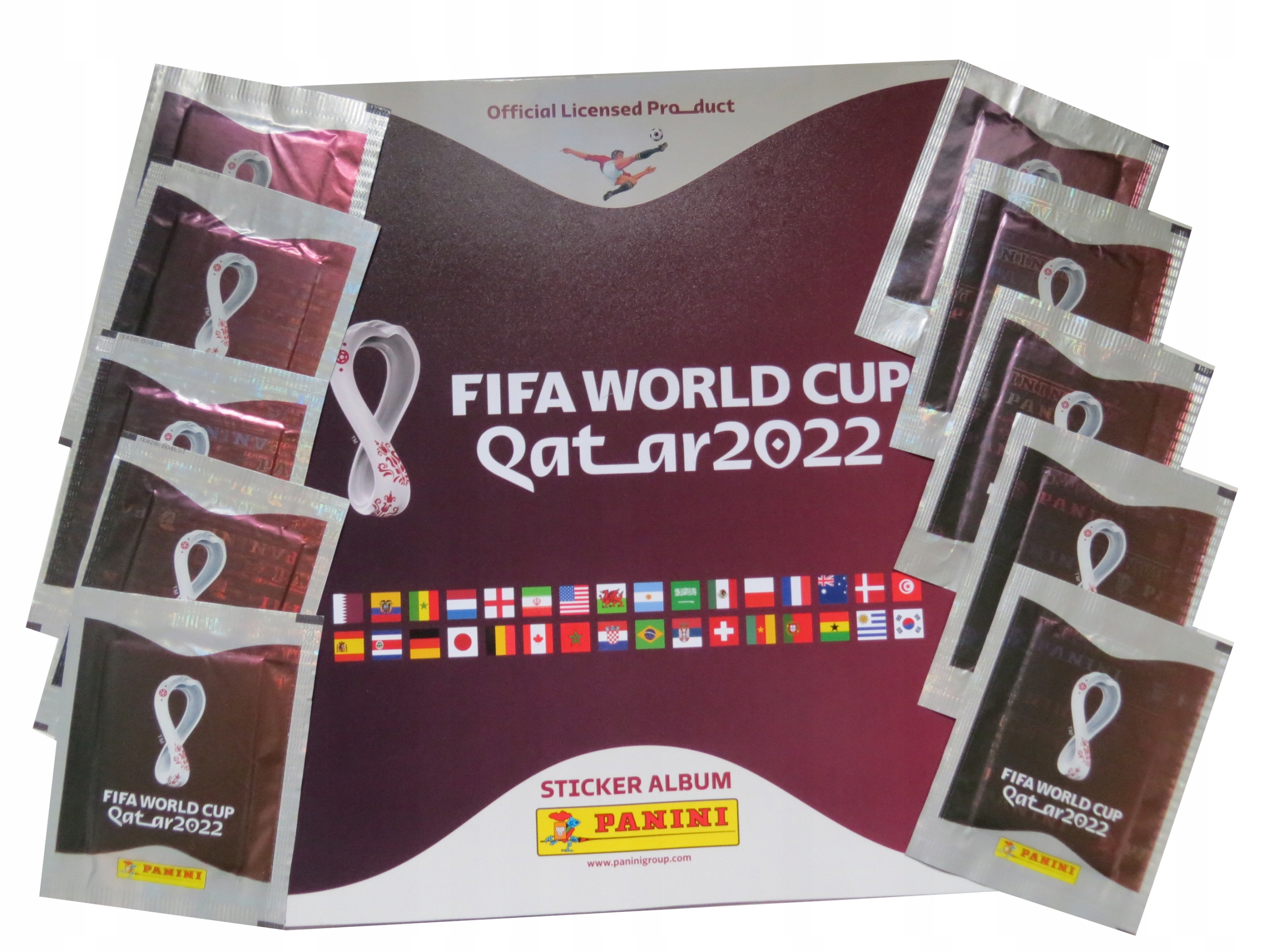 Panini Naklejki World Cup Qatar 2022 Album Oryginalne Niemieckie Saszetki