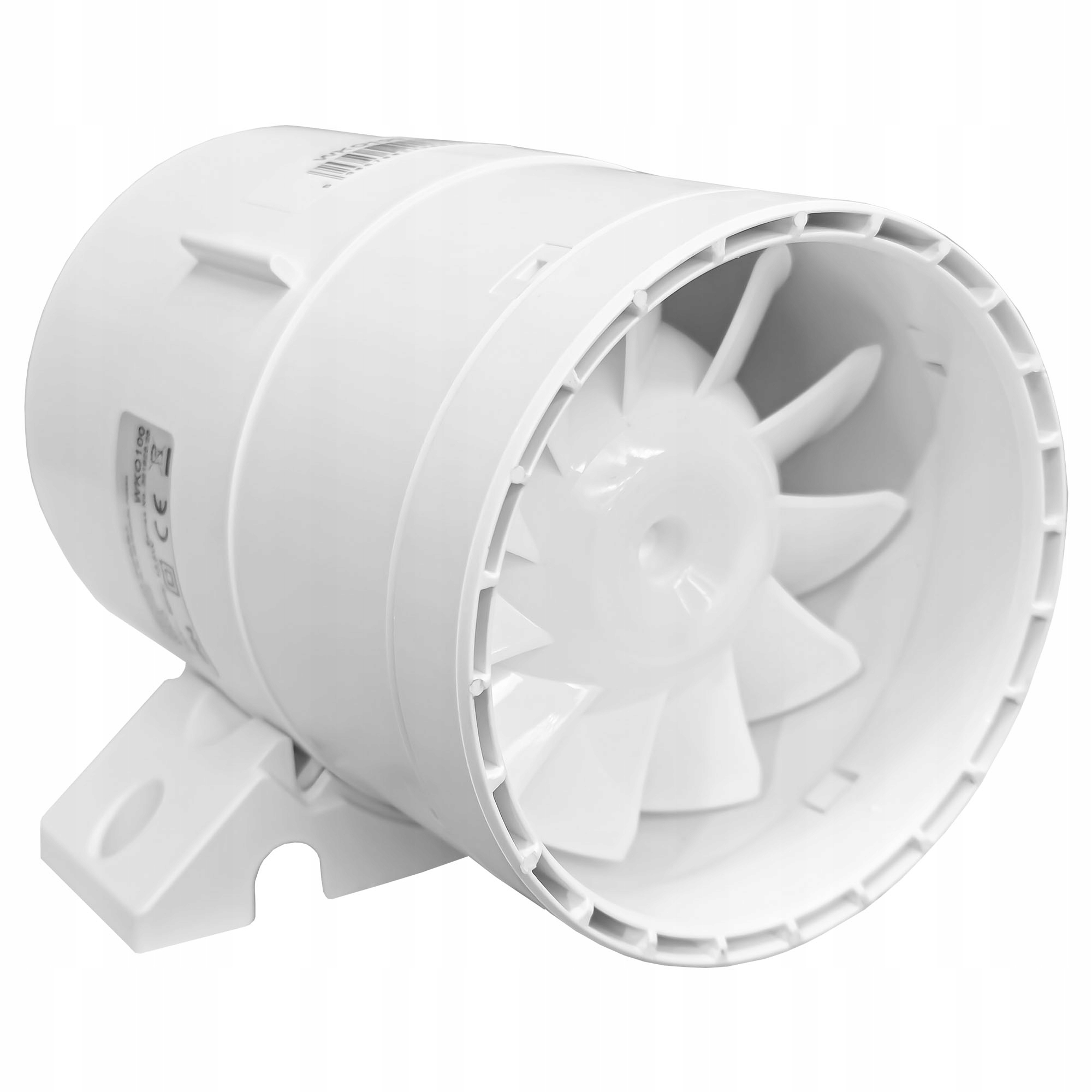 Nástěnný kanálový ventilátor Awenta WKO125 Bílý Standard 125 mm
