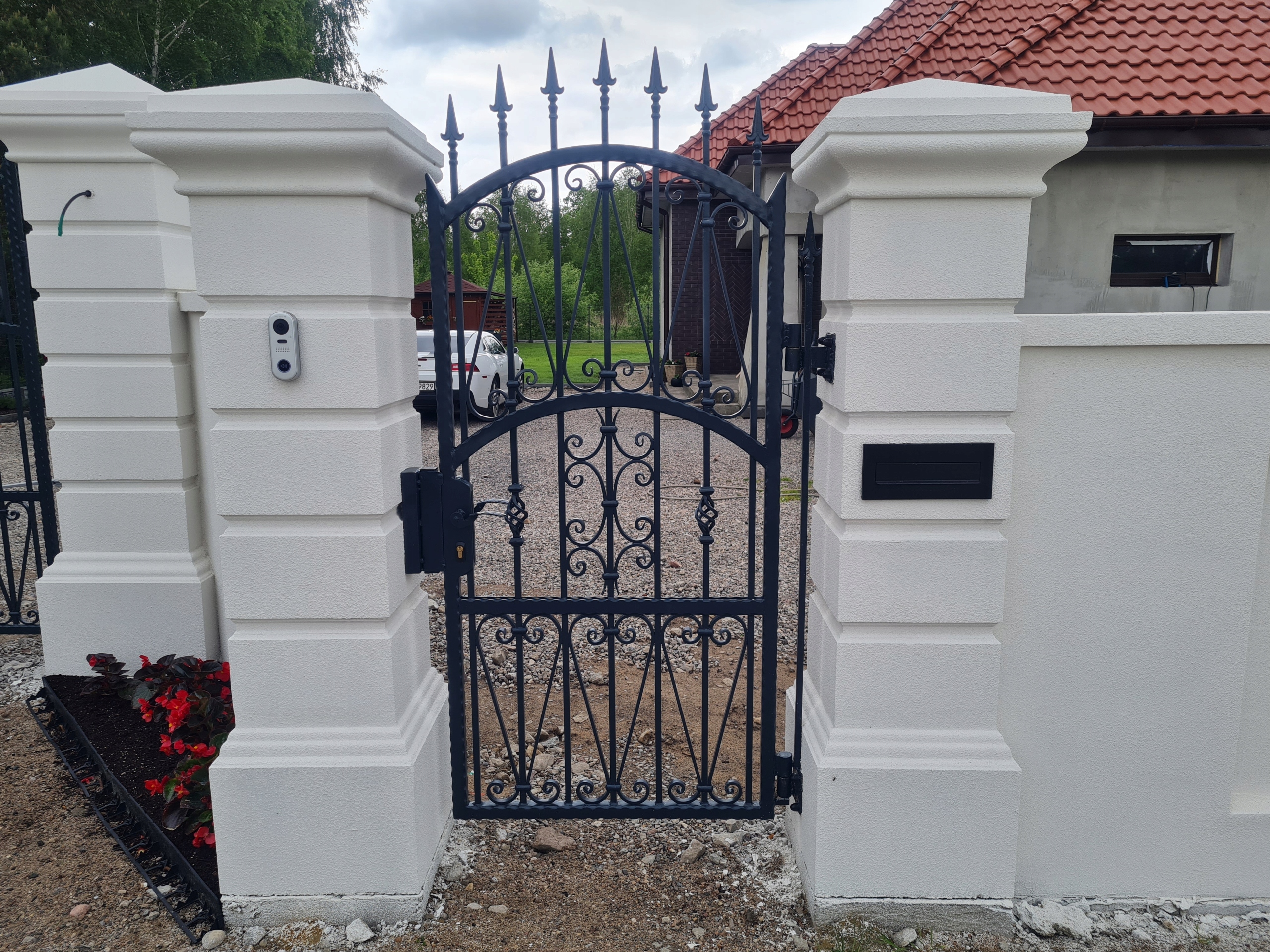 OGRODZENIA DWORKOWE,PRZĘSŁA,MURKI ,BETONOWE