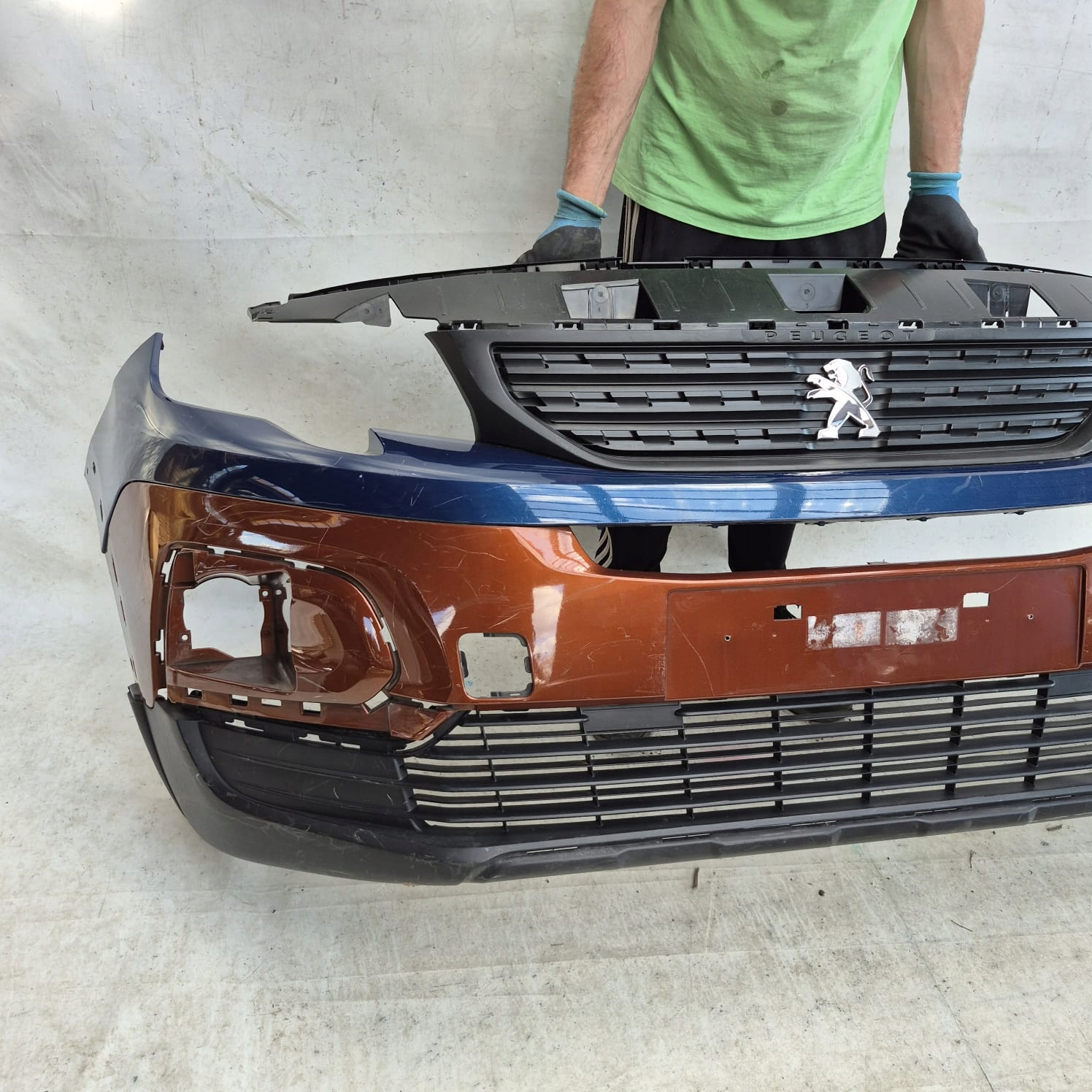 PEUGEOT RIFTER 18-> bumper front front 9816755880