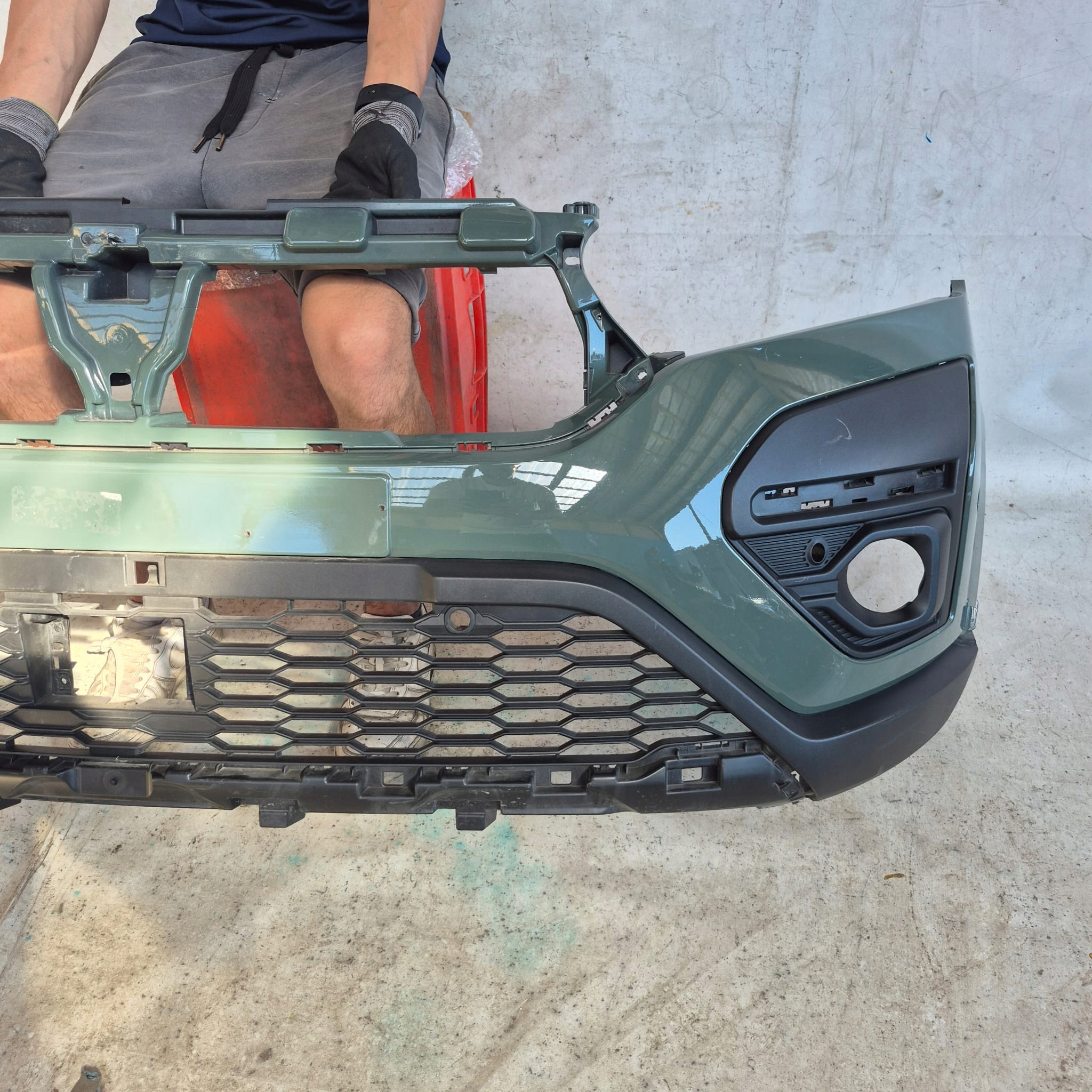 DACIA SANDERO III 3 STEPWAY 20-> bumper front front PDC