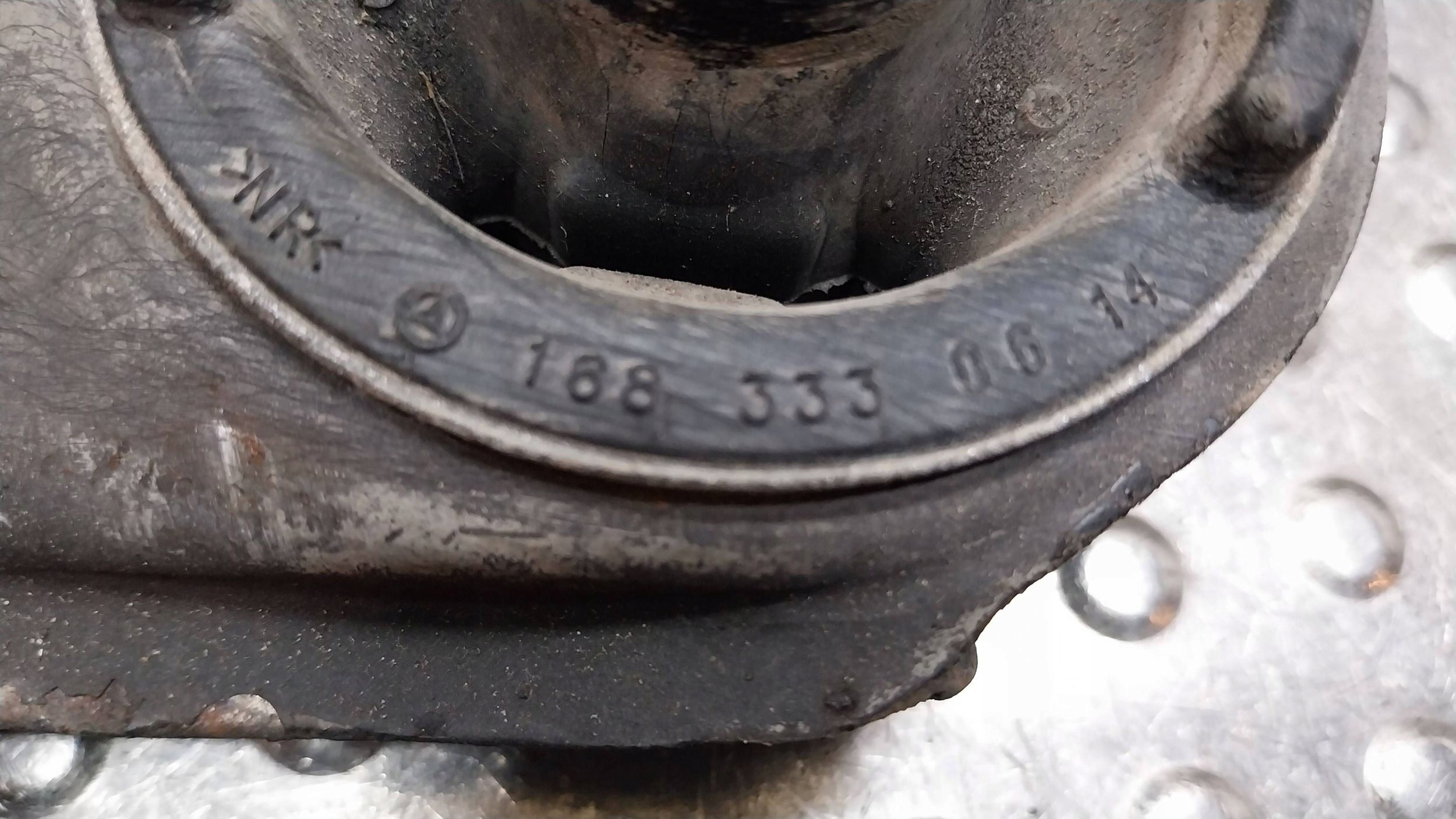 arm right front A1683300907 MERCEDES A KLASA W168