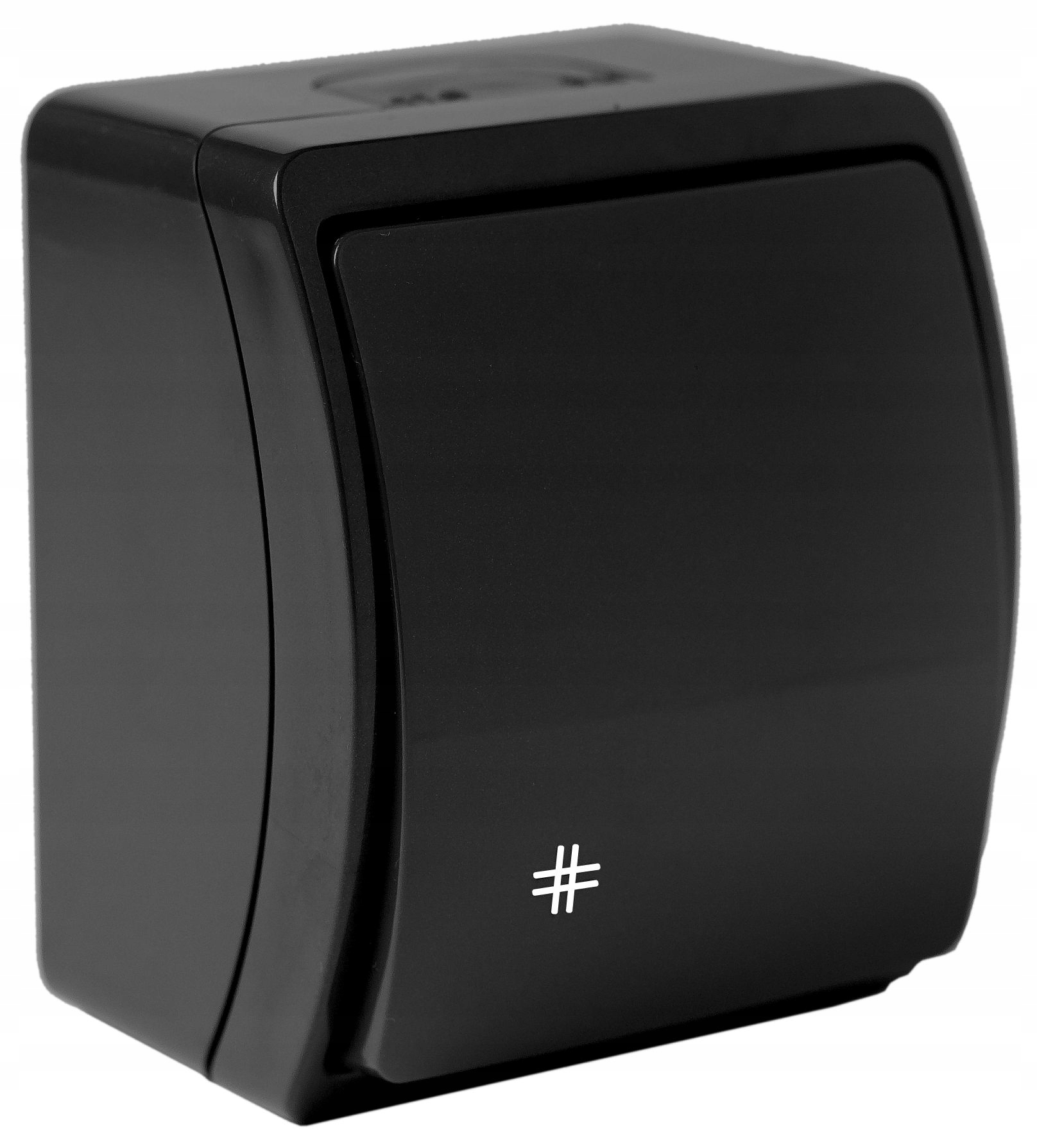 

Łącznik Pojedynczy Natynkowy Hermetyczny Krzyżowy