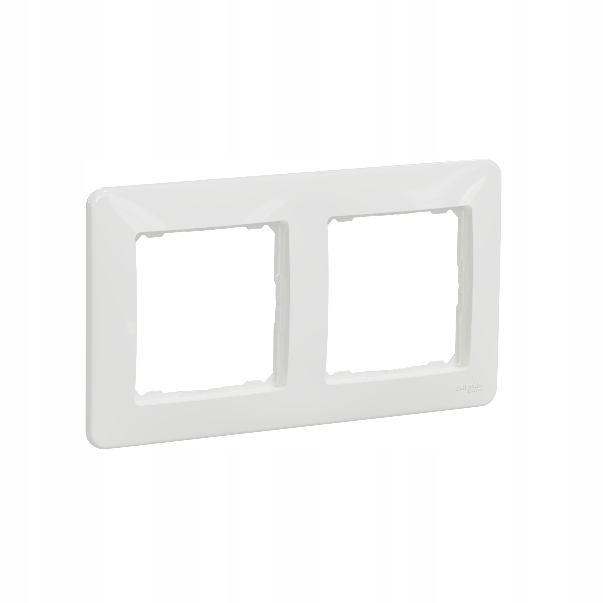 SCHNEIDER SEDNA DESIGN RAMKA PODWÓJNA BIAŁA Liczba gniazdek 2 gniazdka
