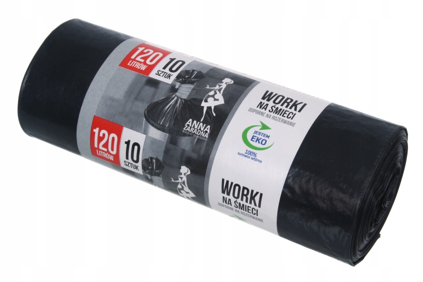 

Worki Na Śmieci 120L 10 Szt X 30 Opakowań 300 Szt