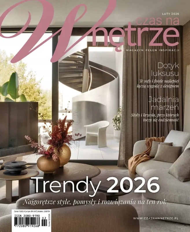 2/2026 CZAS NA WNĘTRZE STYLE POMYSŁY NA 2026