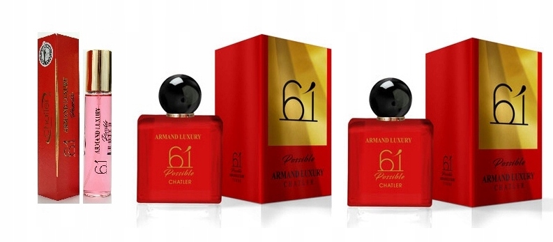 Chatler Armand Luxury 61 Possible 2x100 ml 30 ml Edp Set