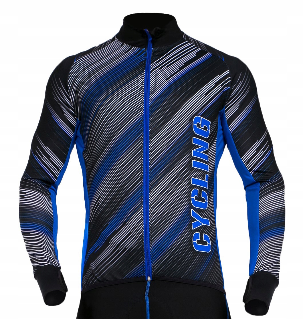 STRÓJ ROWEROWY kolarski męski komplet na rower ocieplany STANTEKS M Kolor wielokolorowy