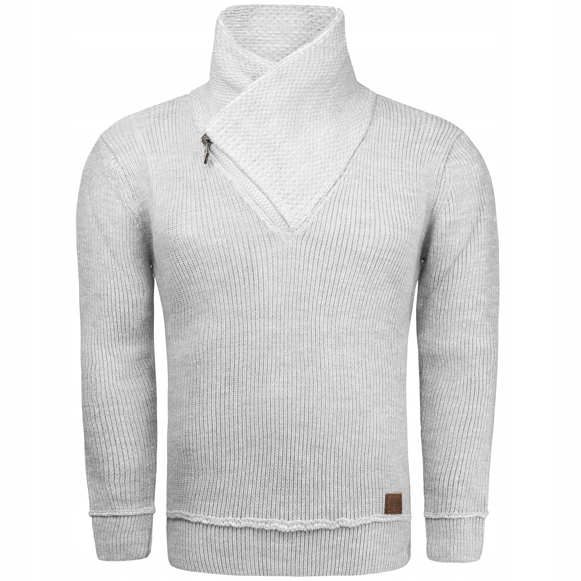 

Sweter Męski Wełniany Z Kołnierzem L