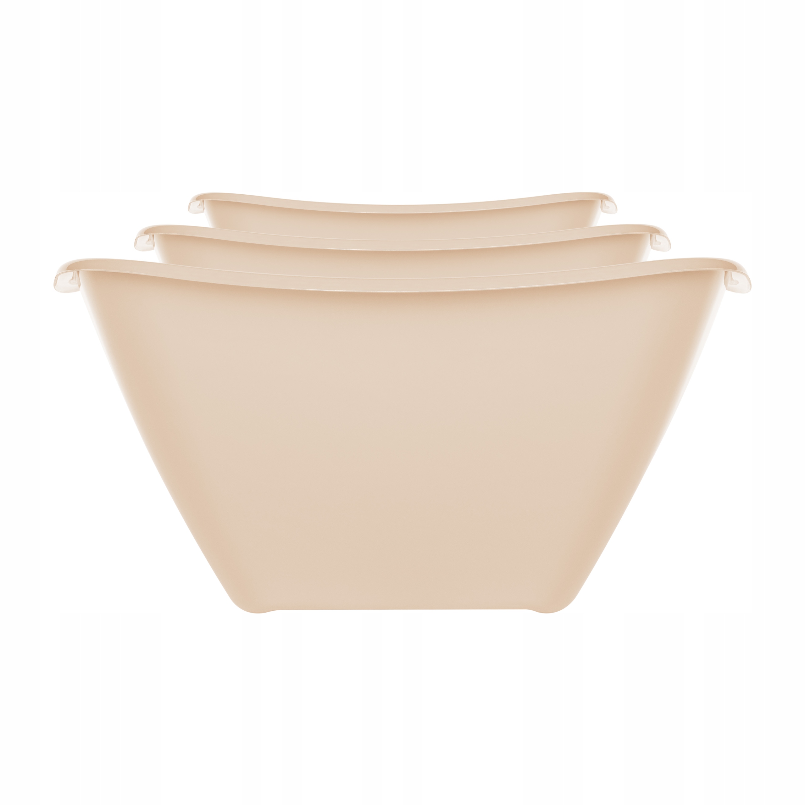 MISECZKA MISKA SALATERKA KUCHENNA PLASTIKOWA DO ŻYWNOŚCI 1,9L 20cm BEŻOWA Kod producenta HG1042