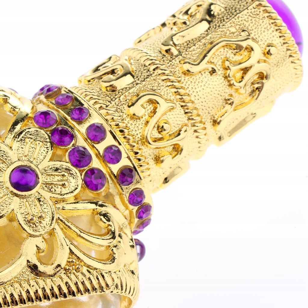 Arabski vintage 50ml błyszczące kryłowe Linia Pusty pojemnik na perfumy