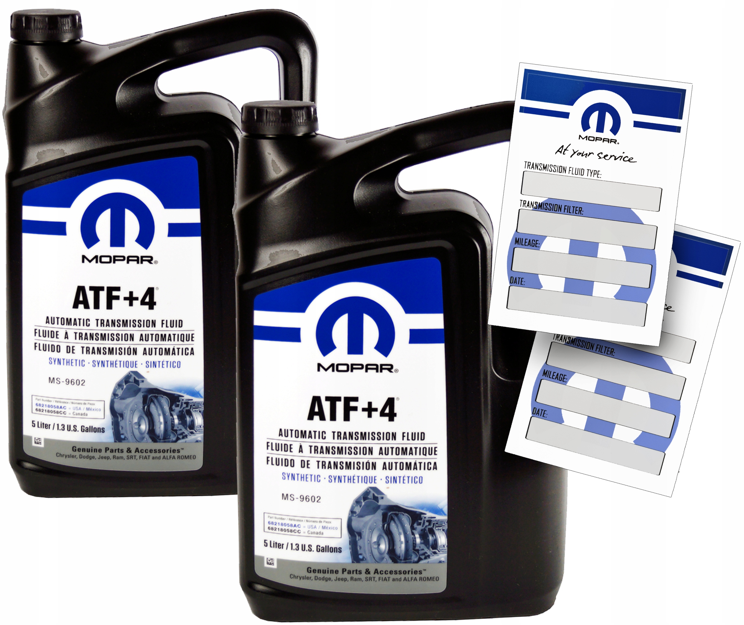 Mopar olej ATF+4 10L Jeep Dodge Lancia Fiat MS-9602