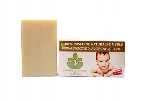 

Mydło hipoalergiczne dla niemowląt i dzieci, 100g
