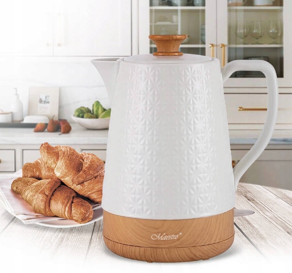 Czajnik elektryczny ceramiczny MR076 dzbanek 1,8l 1800W