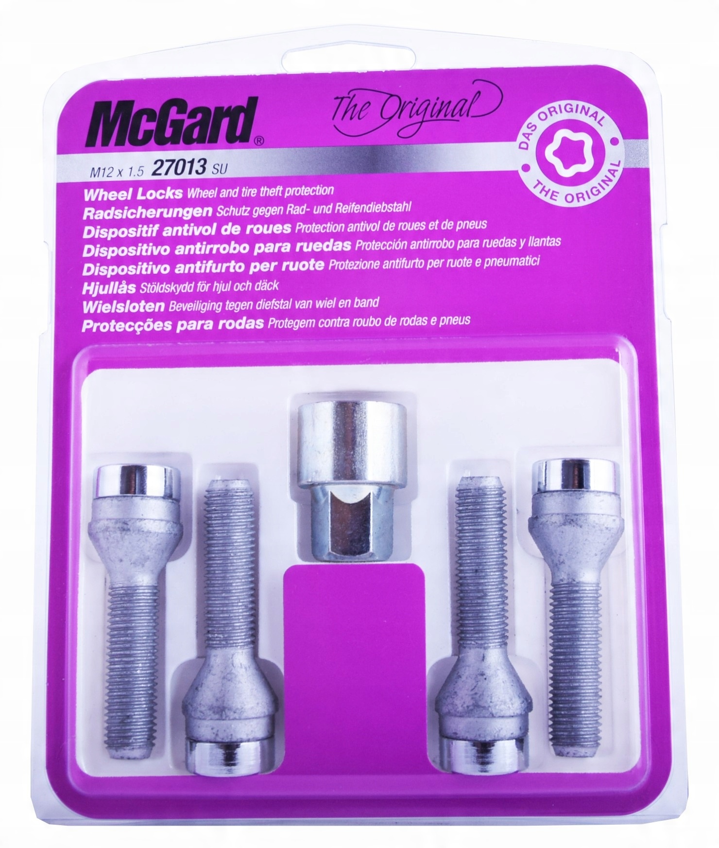 

McGard 27013 Śruby Zabezpieczające Do Kół M12x1,5