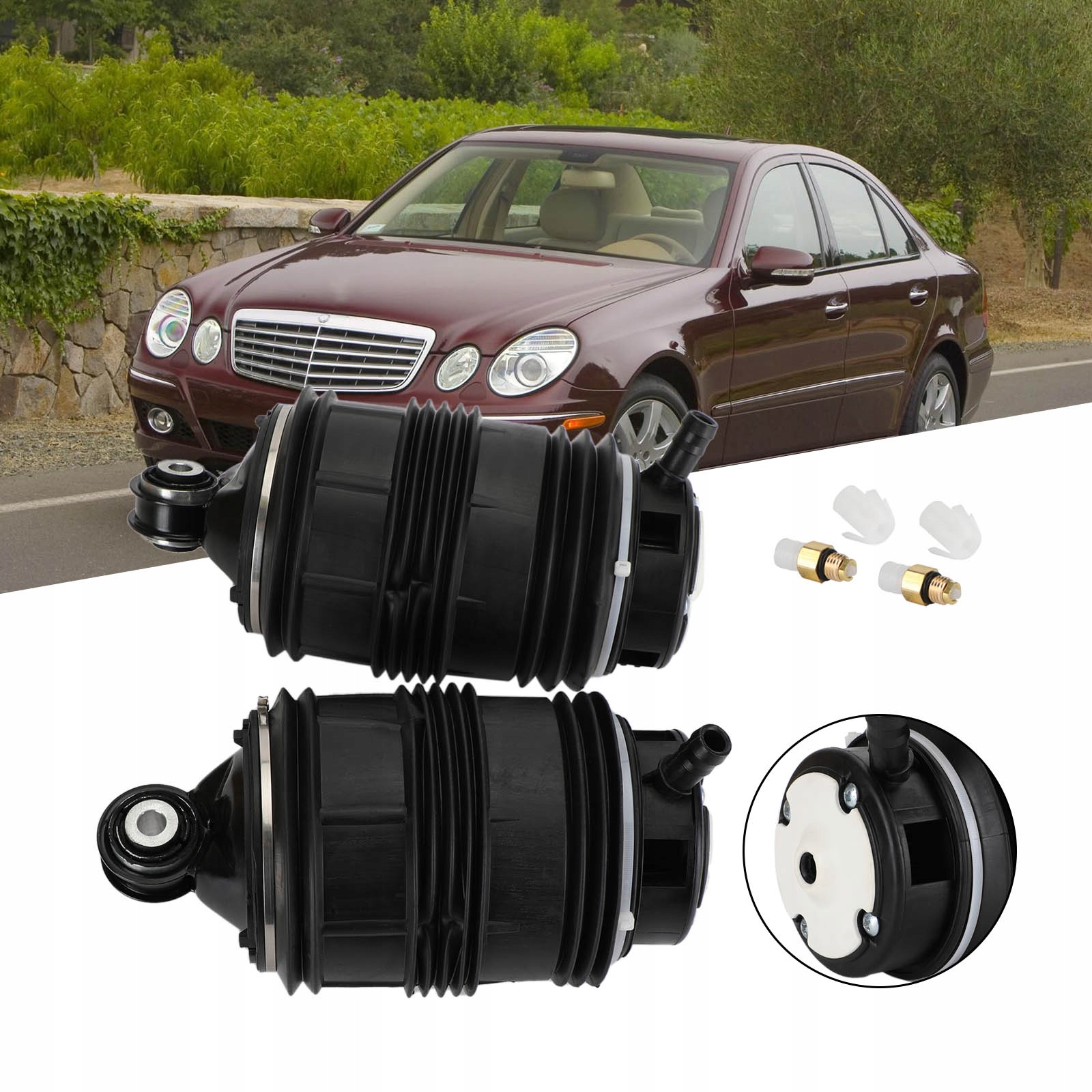 C232-A003-Black - Пневматична підвіска для Mercedes-Benz W211 E500