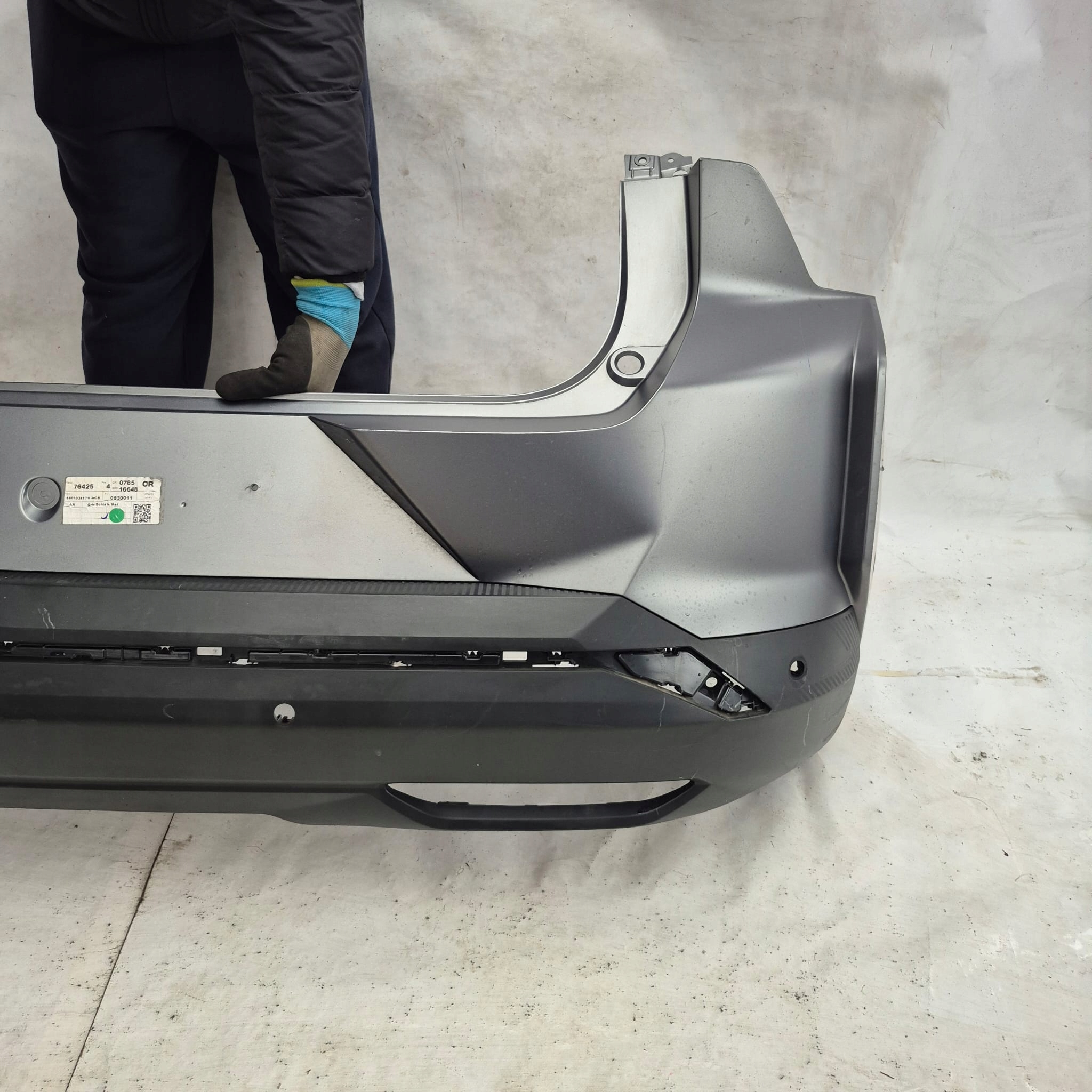 RENAULT SCENIC 5 V E TECH 24- bumper rear part rear PDC 850239698R