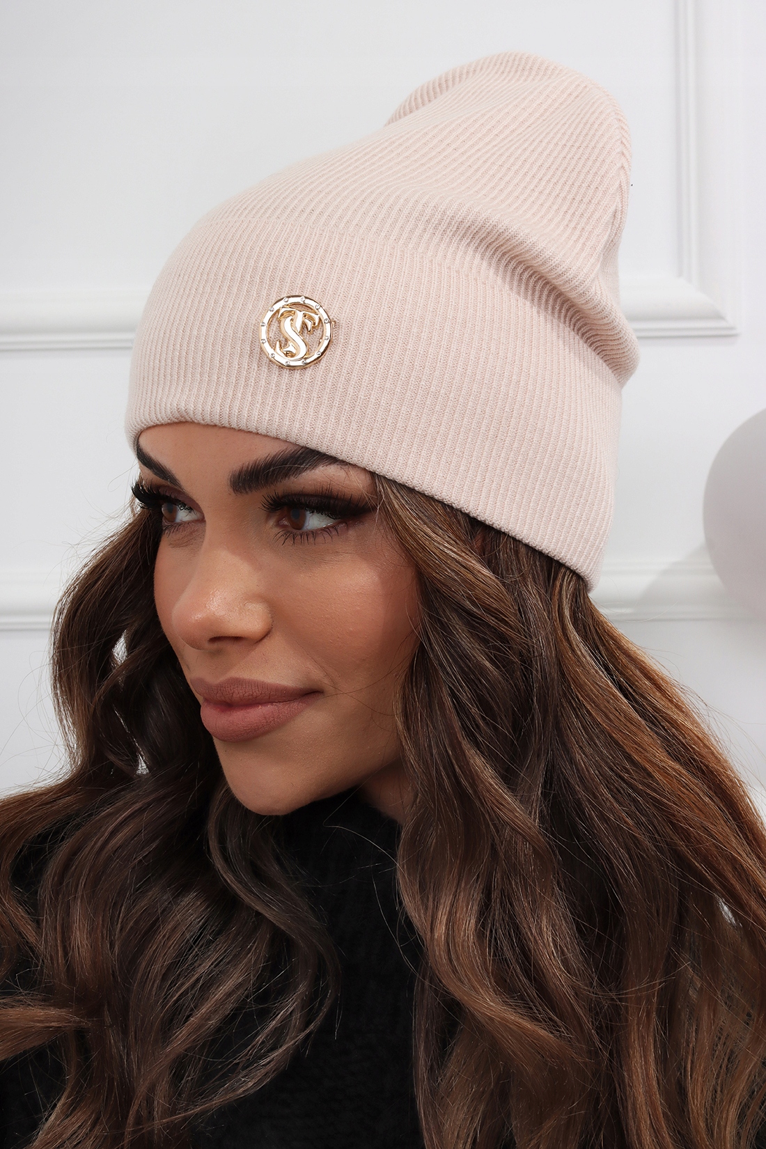 CZAPKA DAMSKA ZIMOWA CIEPŁA SPORTOWA WYGODNA GRUBA KOBIECA BEANIE KOLORY Kolor wielokolorowy