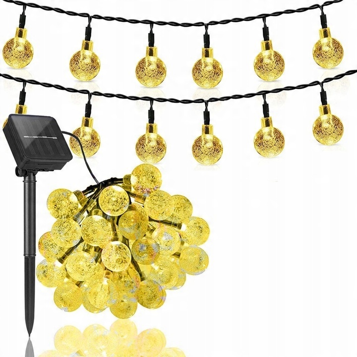 

Girlanda Lampki Ogrodowe Led Solarne 12M 100LED